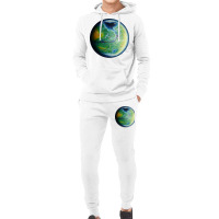 Green Terraformed Mars Oil Painting Yellow Hoodie & Jogger Set | Artistshot