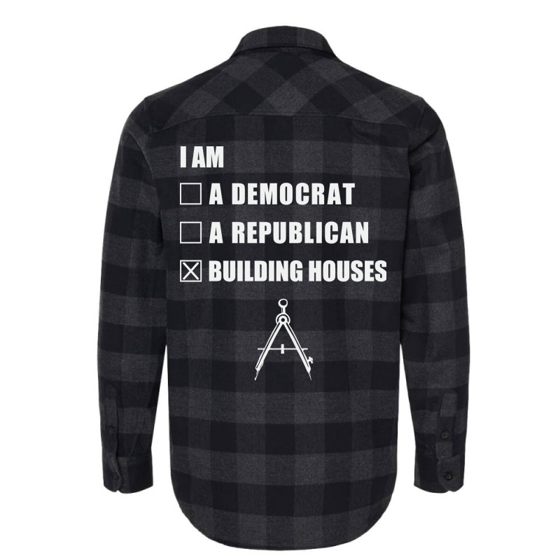 Draftsman Architecture House Civil Buildings Architect Flannel Shirt | Artistshot