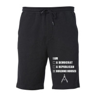 Draftsman Architecture House Civil Buildings Architect Fleece Short | Artistshot