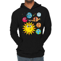 Astronomy Universe Space Scientist Cute Planets Love Lightweight Hoodie | Artistshot