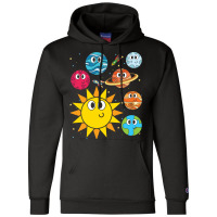 Astronomy Universe Space Scientist Cute Planets Love Champion Hoodie | Artistshot