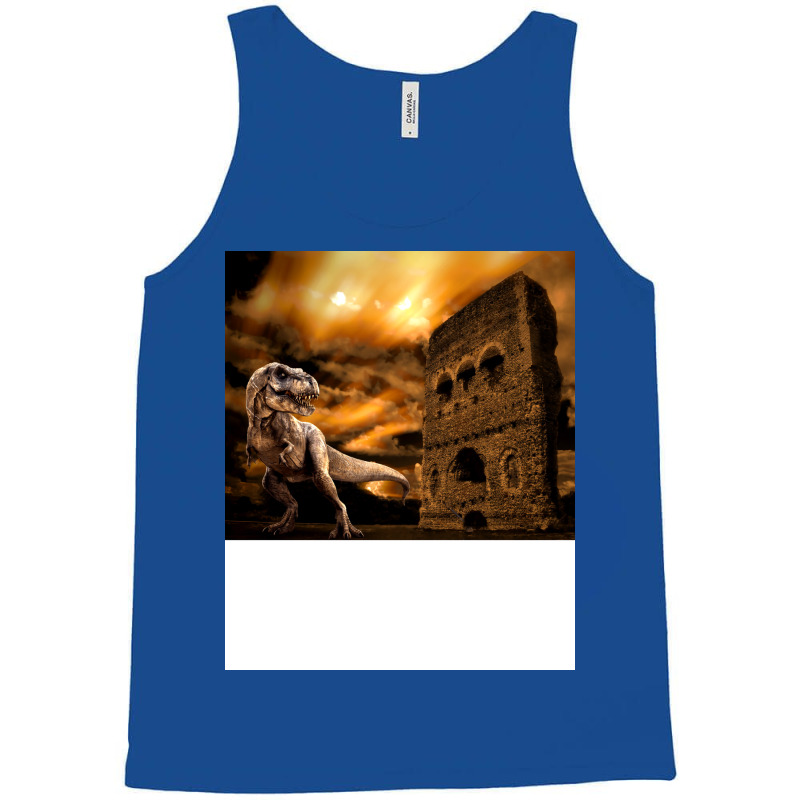 T Rex Is Coming Cute Tank Top | Artistshot