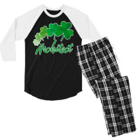 Irish Shamrocks Architect St Patricks Day Gift Summer Men's 3/4 Sleeve Pajama Set | Artistshot