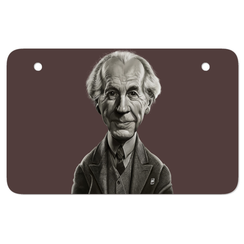 Frank Lloyd Wright Music Atv License Plate | Artistshot