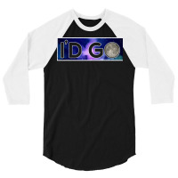 Id Go Moon Lunar Space Lover 3/4 Sleeve Shirt | Artistshot