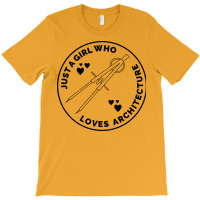 Just A Girl Who Loves Architecture Retro T-shirt | Artistshot