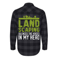 Landscaping Pun Saying Landscaper Boy Flannel Shirt | Artistshot