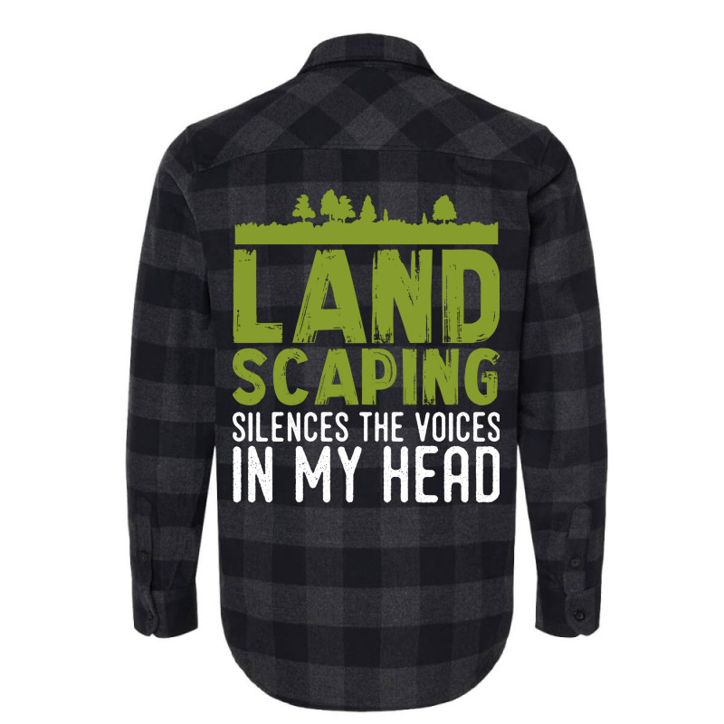 Landscaping Pun Saying Landscaper Boy Flannel Shirt | Artistshot