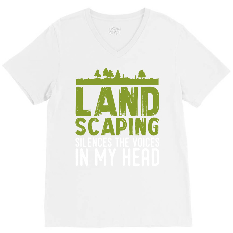 Landscaping Pun Saying Landscaper Boy V-neck Tee | Artistshot