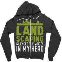 Landscaping Pun Saying Landscaper Boy Zipper Hoodie | Artistshot