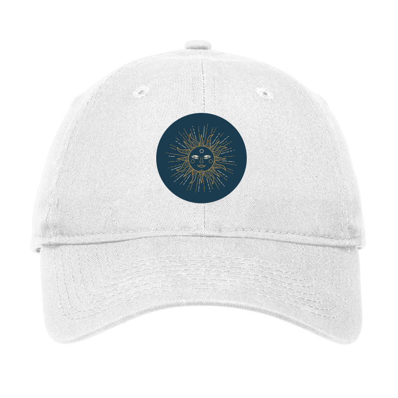 Astrology Sun Vintage Adjustable Cap by loudyihobiew | Artistshot