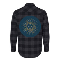 Astrology Sun Vintage Flannel Shirt | Artistshot