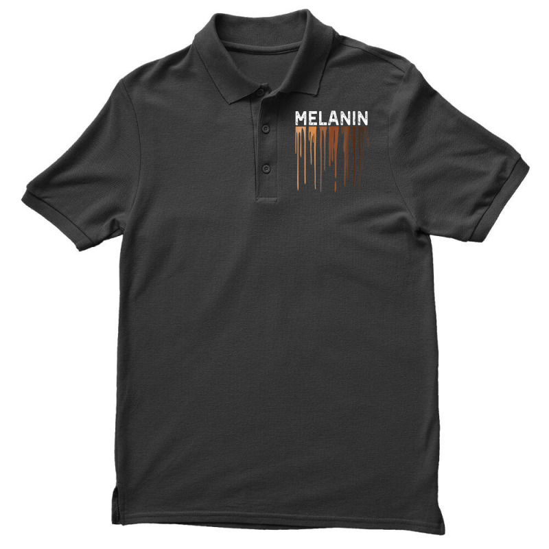 Drippin Melanin Tshirts For Women Pride Gifts Black History T Shirt Men's Polo Shirt | Artistshot