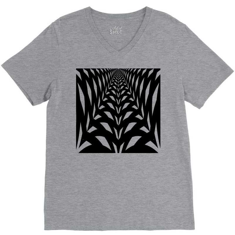 Pattern Love V-neck Tee | Artistshot