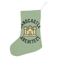 Sandcastle Architect Kids Design Boy Holiday Stocking | Artistshot