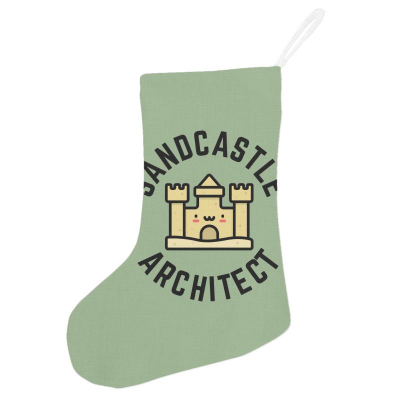 Sandcastle Architect Kids Design Boy Holiday Stocking | Artistshot