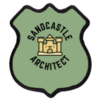 Sandcastle Architect Kids Design Boy Shield Patch | Artistshot