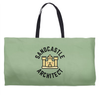 Sandcastle Architect Kids Design Boy Weekender Totes | Artistshot