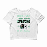 Funny Skeleton Yes I Do Stargazing Stargaze Hippie Crop Top | Artistshot