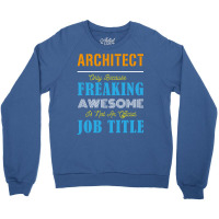 Architect Hipster Cool Crewneck Sweatshirt | Artistshot