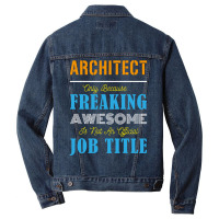 Architect Hipster Cool Men Denim Jacket | Artistshot