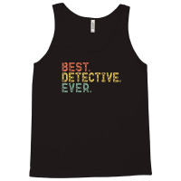 Best Detective Ever Retro Vintage Cool Christmas 1 Tank Top | Artistshot