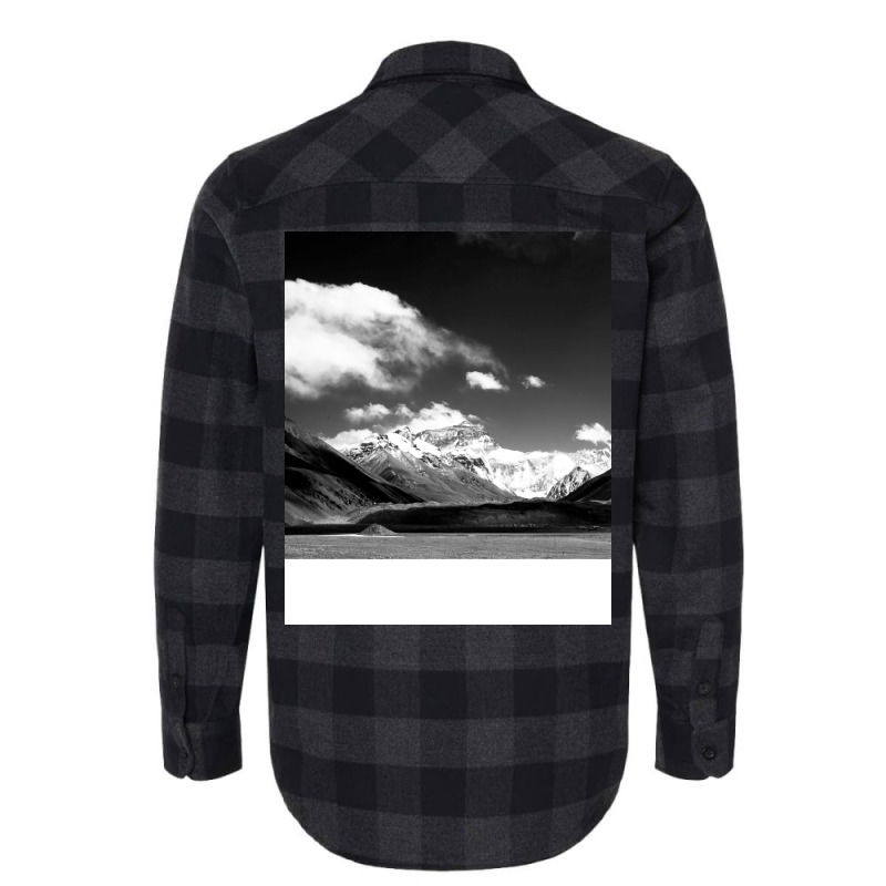 Black And White Landscape Nostalgia Flannel Shirt | Artistshot