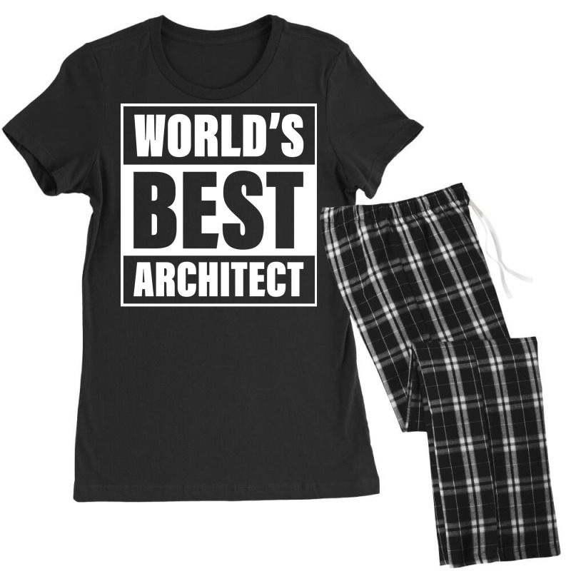 Worlds Best Architect Art Studio Architecture Building Drafting Drawin Women's Pajamas Set by mhirrystarao | Artistshot