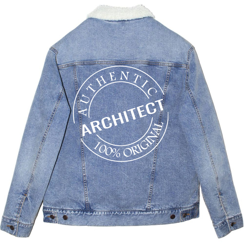 Architect Boy Unisex Sherpa-lined Denim Jacket | Artistshot