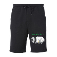 Im Not In Space Module Hipster Fleece Short | Artistshot