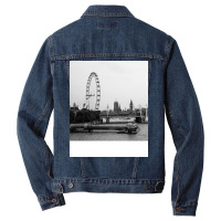 Black And White Landscape Trending Men Denim Jacket | Artistshot