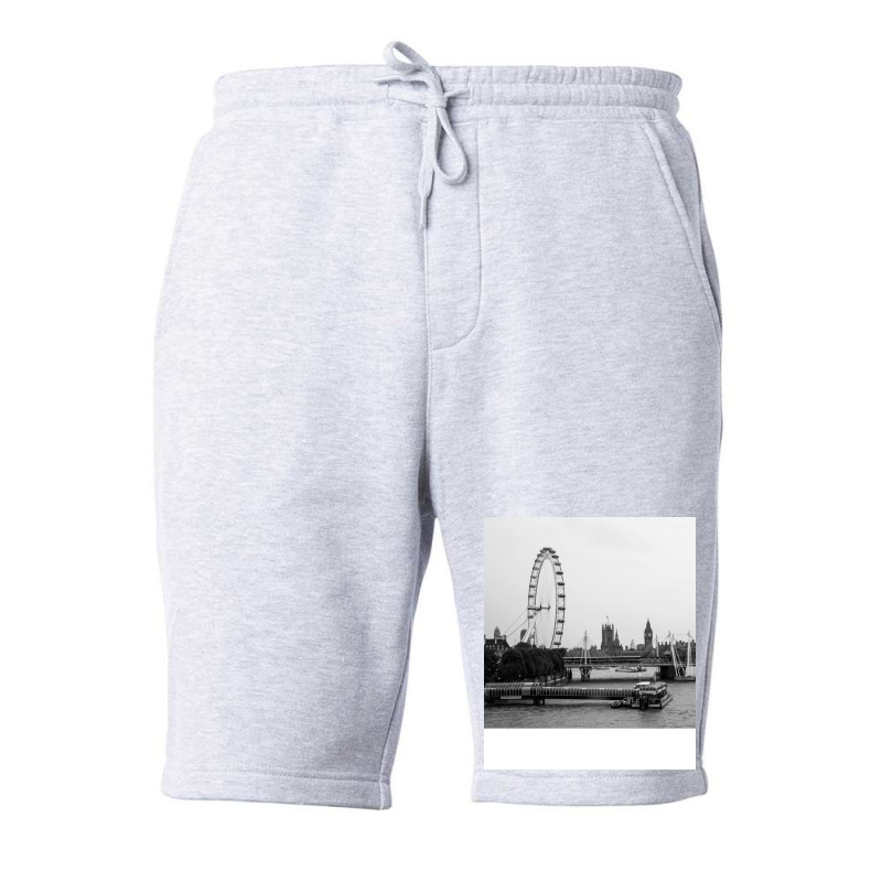 Black And White Landscape Trending Fleece Short | Artistshot