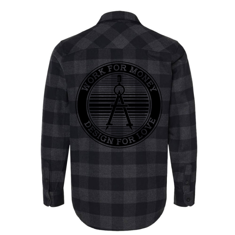 Work For Money Architect Architect Architecture Nostalgia Flannel Shirt | Artistshot