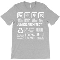 Junior Architect T  Multitasking Certified Job Gift Item Tee T-shirt | Artistshot