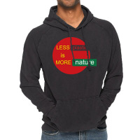 Less Is More Vintage Vintage Hoodie | Artistshot