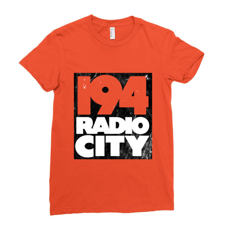 194 Radio City Liverpool 80s Ladies Fitted T-Shirt by rayangid | Artistshot