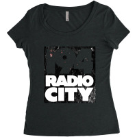 194 Radio City Liverpool 80s Women's Triblend Scoop T-shirt | Artistshot