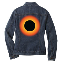 Black Hole Nostalgia Ladies Denim Jacket | Artistshot