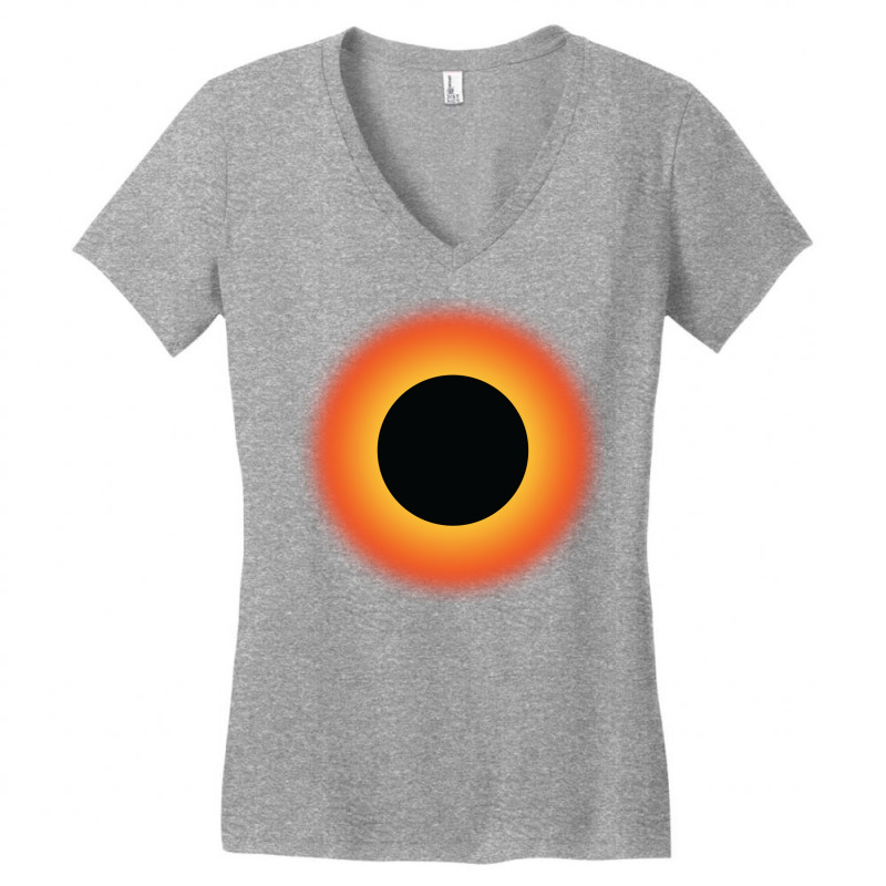 Black Hole Nostalgia Women's V-Neck T-Shirt by thanetsadib | Artistshot