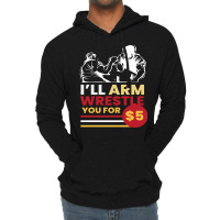 Arm Wrestle For 5 Arm Aesthetic Lightweight Hoodie | Artistshot