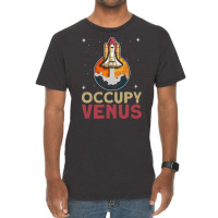 Occupy Venus Venus Planet Space Lover Vintage T-shirt | Artistshot