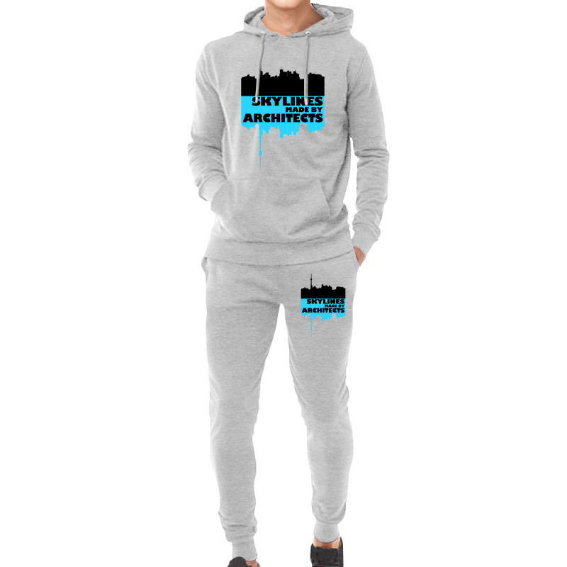 Skylines Made By Architects  Gift Hoodie & Jogger Set | Artistshot