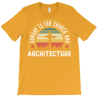 Church And Architecture Funny Christian Faith Gift Green T-shirt | Artistshot