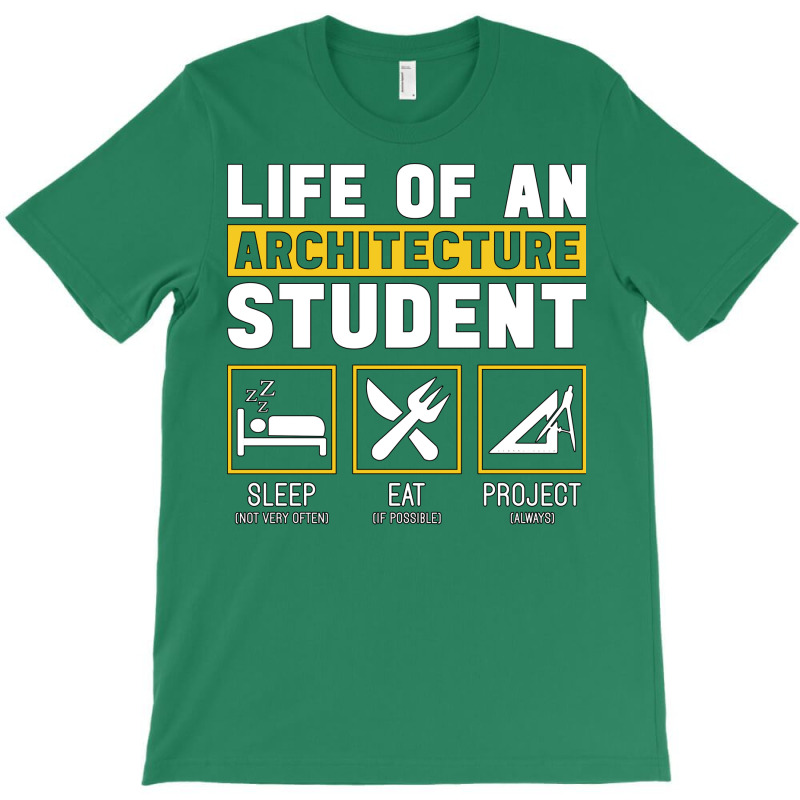 Life On An Architecture Student Architect Job Hippie T-shirt | Artistshot