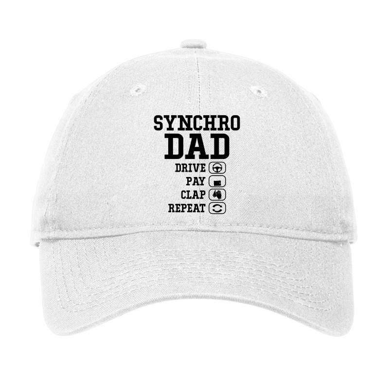 Synchro Dad Drive Pay Clap Repeat Adjustable Cap | Artistshot