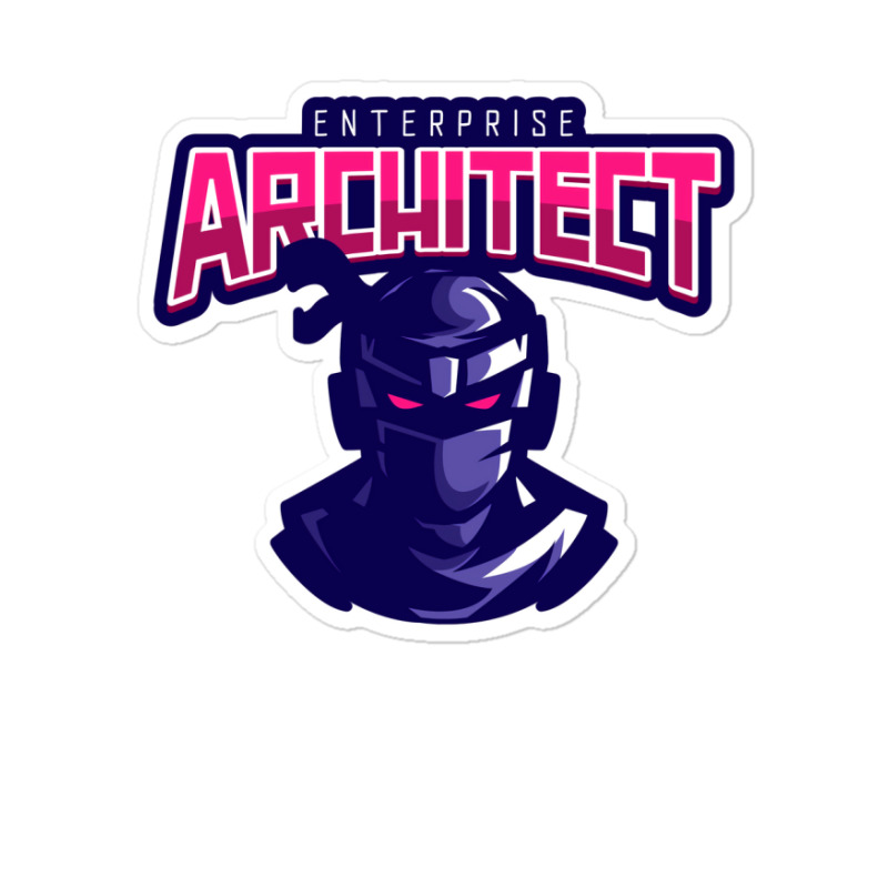 Ninja Enterprise Architect Humor Sticker | Artistshot