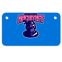 Ninja Enterprise Architect Humor Motorcycle License Plate | Artistshot