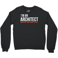 Funny Architect Ugly House Cool Crewneck Sweatshirt | Artistshot