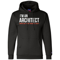 Funny Architect Ugly House Cool Champion Hoodie | Artistshot