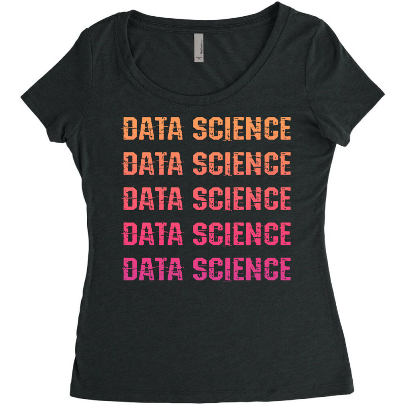 I Love Big Data Data Analytics Science Best Badass Data Scientist Funn Women's Triblend Scoop T-shirt by abbaasayedig | Artistshot